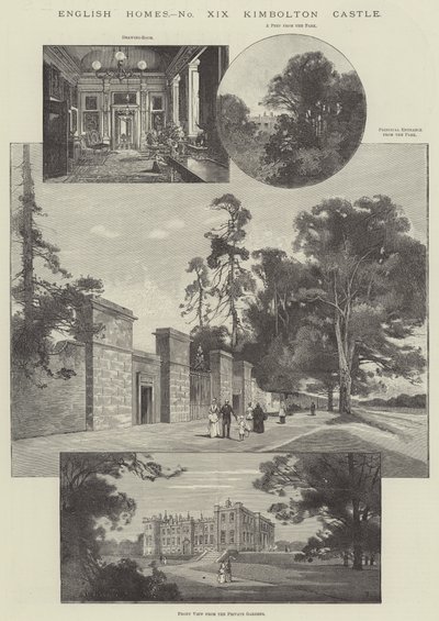 Château de Kimbolton - Charles Auguste Loye